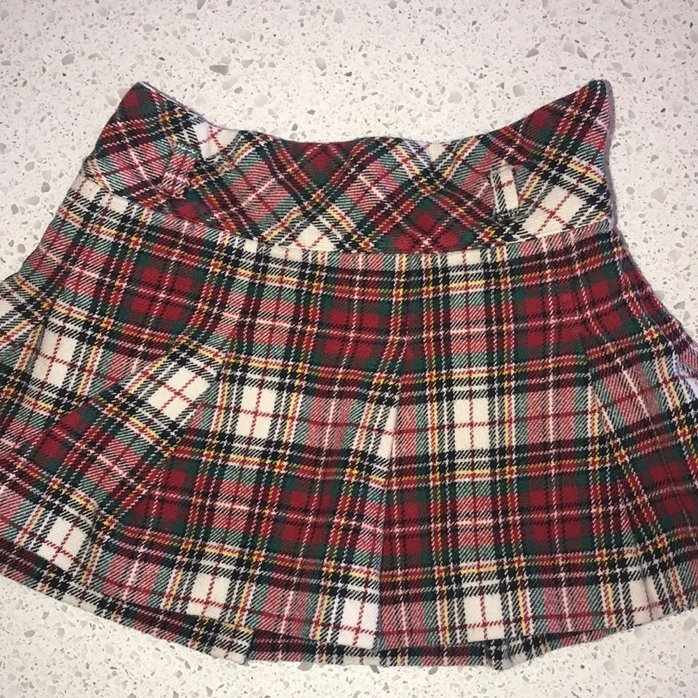 Ralph Lauren Plaid Flannel Mini Skirt 3T